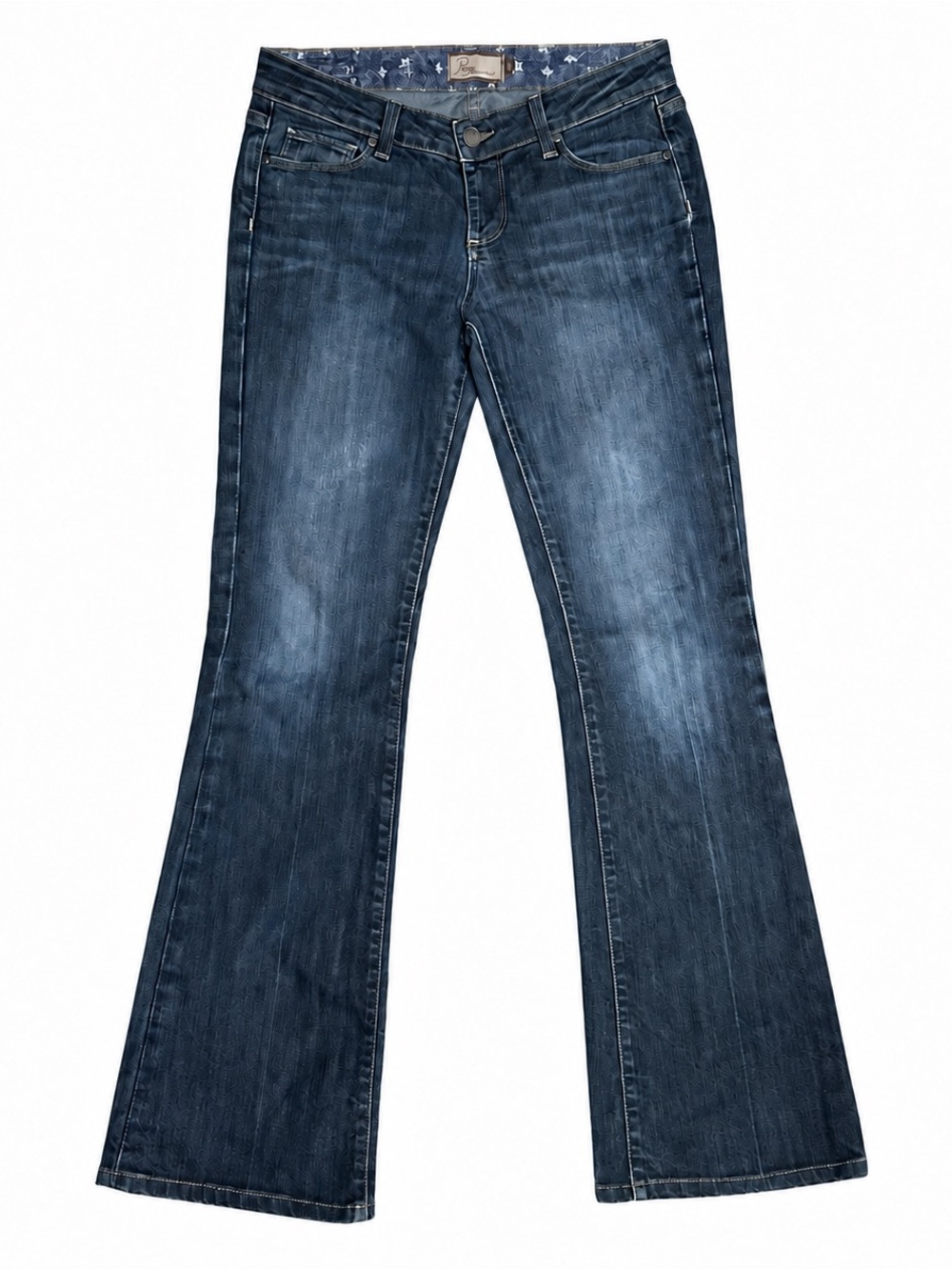 VTG Y2K Paige Premium Denim Laurel Canyon 28" Bootcut Jean Low Rise McKinley USA